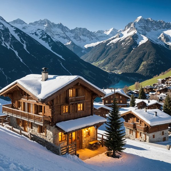 Quels chalets dans les Alpes françaises offrent des cours de ski et des soirées de dégustation de fromages locaux?